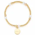 Leonardo Jewels Armband Mathilde Schmuckarmband Armkette Edelstahl IP Gold