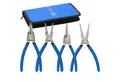CCLIFE Klemmhülsenzange Sprengringzangen Seegeringzange Set 4tlg, Zange