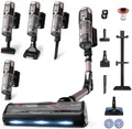ROWENTA Akku-Hand-und Stielstaubsauger "X-Force Flex 16.60, 120 Minuten Laufzeit, Flex-Gelenk", rosa (zimt, rosa, chrom)