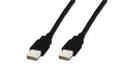 AK-300100-030-S USB Anschlusskabel, Typ A St/St, 3.0m, USB 2.0 kompatibel, UL, s