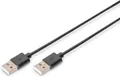 DIGITUS USB 2.0 Kabel USB-A zu Typ-A 480 Mbps Computer Notebooks Hubs
