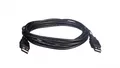 Kabel połączeniowy USB 2.0  Typ USB A/USB A, M/M czarny 3m AK-300100-030-S