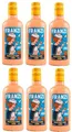 6 Flaschen Franzi Franzbrötchenlikör a 0,5 Liter 15 % vol. Franzbrötchen Likör