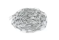 DQ-PP Stahlkette DQ-PP STAHLKETTE, 38m,4mm, Langgliedrig C2, Rundstahlkette, Ø 4 mm, Absperrkette, Rundstahlkette, Eisenketten, Absperrketten, Zurrketten