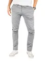 Yazubi Herren Chino Hosen Kyle - Chinojeans Slim Fit - Graue Business Chinohose Mit Stretch, Grau (Gull 4R173802), W29/L30