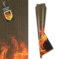 FireMat Gold Edition 50x80cm. Feuerfeste Unterlage, Hitzebeständige Unterlage,Brandschutz Unterlage Outdoor geeignet, Rutschfest, Wasserdicht - für Elektrogeräte wie Kaffeemaschinen uvm.