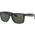 Ray-Ban Justin RB 4165 601/71 - Sonnenbrille  - Schwarz 55/16