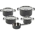 Zwilling Pure Kochgeschirrset 5-tlg. 18/10 Grau