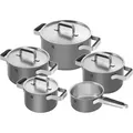 Zwilling Pure Kochgeschirrset 5-tlg. 18/10 Grau - Bunt