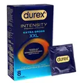 Durex Intensity XXL 8 Stück XXL Kondome aus Nitirl - Dünne Beschaffenheit - Si