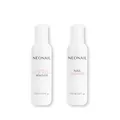 NÉONAIL UV Nagellackentferner Aceton - Gel Nägel Cleaner - Aceton Reiniger - UV Gel Nail Cleaner - Entfetter - Nail Dehydrator - Gellack Entferner - Remover Set - 2 x 100 ml