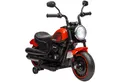 HOMCOM Elektro-Kindermotorrad 18-36 Monate, mit Stützrädern und Scheinwerfer, Belastbarkeit 25 kg, (1-tlg), 3km,h, rot