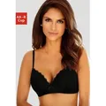 Nuance Bralette-BH ohne Bügel mit Spitze, Dessous schwarz 75