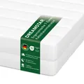 Ergonomische 7-Zonen Kaltschaummatratze | 80 x 190 cm | 13cm | H2 & H3 | DREAMSTAR Easy Flex - Weiß