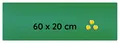 Memoboard Glas Magnettafel 60x20x0,4cm Glastafel Glasboard Whiteboard Wandtafel Magnet-Board (607402 Glastafel 60x20x0,4cm, grün)