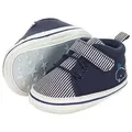 Sterntaler® Baby Schuhe Krabbelschuh (1-tlg) Baby Schuhe aus Baumwollstoff, Barfußgefühl, Klett, rutschfeste Sohle blau 22 EU