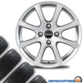 4x Alu Ganzjahresreifen Kompletträder für Chevrolet Lanos Reifen 185/60R14