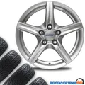 4x Alu Ganzjahresreifen Kompletträder für VW Polo Reifen 185/60R14 Goodride