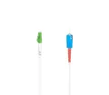 Hama Glasfaser-Netzwerkkabel LC/APC-Stecker-SC/UPC-Stecker, 10 Gbit/s 5m Glasfaserkabel, (500 cm)