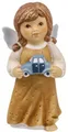 Goebel Engelfigur Schutzengel - Gute Fahrt, Weihnachtsdeko, Höhe ca. 8,5 cm (1 St), Sammlerfigur, Weihnachtsfigur, Dekofigur aus Biskuitporzellan