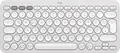 Logitech Pebble Keys 2 K380s Tastatur kabellos Weiß