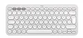 Logitech Pebble Keys 2 K380S Weiß - Minimalistische kabellose Tastatur