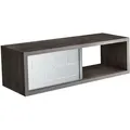 Kiamami Valentina - Rechteckiges Regal 60x20 Cm Ardesia Mit Eisentür