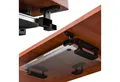 Mobilefox Halterung Laptop Untertisch Halterung Halter mit Fallschutz passend für Notebook