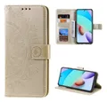 CoverKingz Handyhülle Hülle für Xiaomi Redmi Note 11 Pro/Pro Plus Handy Flip Case Cover 16,94 cm (6,67 Zoll), Klapphülle Schutzhülle mit Kartenfach Schutztasche Motiv Mandala
