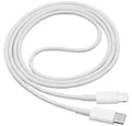 Akyga Akyga USB-Kabel USB-C® Stecker, Apple Lightning Stecker 1.00 m Weiß USB-Kabel, (100.00 cm)