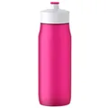 EMSA (Groupe SEB Deutschland GmbH) EMSA SQUEEZE Trinkflasche, 600 ml, Mit hochwertiger Soft Touch Oberfläche, Farbe: Pink 518085