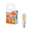 Osram LED Special LED-Lampe in Tropfenform, klar, multicolor, 2.8 W, 250 lm, 2700 K für warmweißes Licht, E14 Sockel, 26 mm Durchmesser, EEK F, dimmbar.