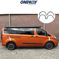 Oneway Radlaufleisten FORD Transit Custom MK1 Facelift 2018-2023 mit ABE TÜV