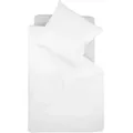 Fleuresse Uni Interlock Jersey Bettwäsche Colours Kissenbezug einzeln 35x40 cm | weiss - weiß