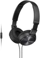 Sony MDR-ZX310AP Kopfhörer On Ear Headset, Faltbar Schwarz "gut"
