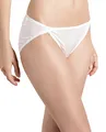 SilRiver Damen 100% Seiden Komfortable Höschen Unterwaesche Seide Slips Atmungsaktiver Stretch Modische Slips Seidige Berühru (Small, Weiß)