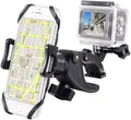 Genieforce® Fahrrad, Motorrad Handy Smartphone & GoPro Kamera Halterung GFH01 🛡