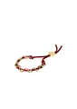 Purelei Share Aloha Armband – verstellbar | Nylonarmband mit Ketten-Detail & graviertem Slider | Edelstahl & 14K/18K Vergoldung | Symbol für Verbindung, Freundschaft & Freude am Geben (Gold)
