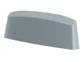 10er Pack Wasserschlitzkappen Fensterentwässerung 45mm in Grau - RAL 7000 by MS Beschläge®