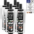 6x TECPO Injektionsmörtel SF 300 Verbundmörtel Montagemörtel 300ml