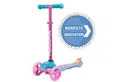 HUDORA 11054 - Flitzkids 2.0 Skate Wonders, Mädchen-Roller, Kinder-Scooter, pink