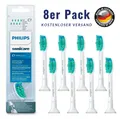 8er Pack Philips Sonicare C1 ProResults Standard Schallzahnbürsten Weiß - HX6018