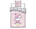 Peppa Pig Bettwäsche - Set – 1x Deckenbezug 140x200 & 1x Kissenbezug 65x65 cm für Kinder, Baumwolle, 2 teilig, perfekt für Kinderzimmer
