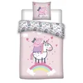 Peppa Pig Bettwäsche-Set – 1x Deckenbezug 140x200 & 1x Kissenbezug 65x65 cm