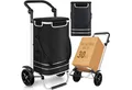 Dimono Einkaufstrolley Dimono 3-in-1 Einkaufstrolley mit Kühltasche – faltbar & praktisch, 56 l, Klappbarer Transportwagen