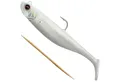 Savage Gear Kunstköder Savage Gear Minnow - 2 Gummifische + 1 Jigkopf