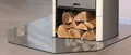 FireFix Bodenplatte Glas 100x110 cm Sechseck Glasplatte Kaminplatte Funkenschutz