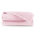 Kuscheldecke 150x200 cm rosa Decke Microfaser Tagesdecke Fleece weich sanft k...