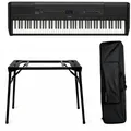 Yamaha P-525 Schwarz E-Piano Bag Bundle