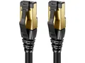deleyCON deleyCON 1m CAT8.1 Patchkabel Netzwerkkabel RJ45 LAN DSL Kabel S/FTP LAN-Kabel
